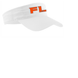 FLORIDA FUEL BASEBALL EMBROIDERED VISOR NAVY WHITE