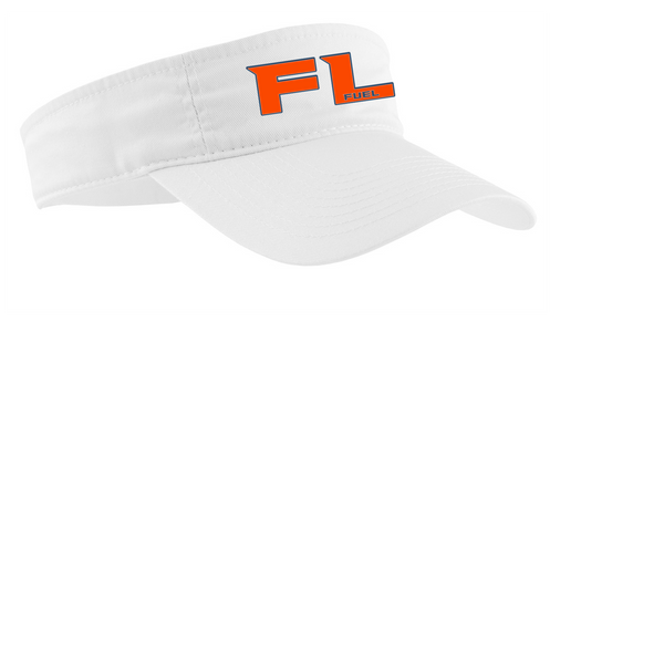 FLORIDA FUEL BASEBALL EMBROIDERED VISOR NAVY WHITE