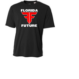 FLORIDA FUTURE BLACK,RED,WHITE OR GREY  DRI FIT UNISEX SHORT SLEEVE TEE A4