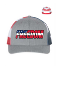 FREEDOM RICHARDSON EMBROIDERED HAT  TRUCKER SNAP BACK