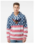 FREEDOM STARS AND STRIPES HOODIE UNISEX ADULT ONLY