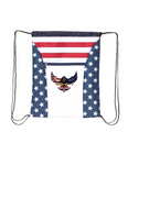 FREEDOM STARS AND STRIPES DRAWSTRIPE BAG