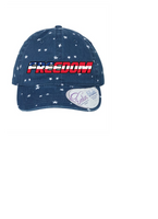 FREEDOM  STARS COTTON HAT ADJUSTABLE