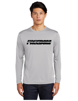 FREEDOM SILVER LONG SLEEVE DRI FIT BLACK GREY FREEDOM DESIGN