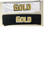 GAINESVILLE GOLD DRI FIT HEAD TIES 2 PK WHITE AND BLACK