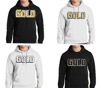 GAINESVILLE GOLD SOLID HOODIE UNISEX