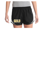 GAINESVILLE GOLD CADENCE LADIES SHORTS BLK/WH/TBLK