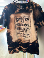 TENNESSEE WHISKEY BLACK BLEACHED SHIRT