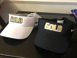 GAINESVILLE GOLD NIKE DRI FIT VISOR WHITE OR BLACK