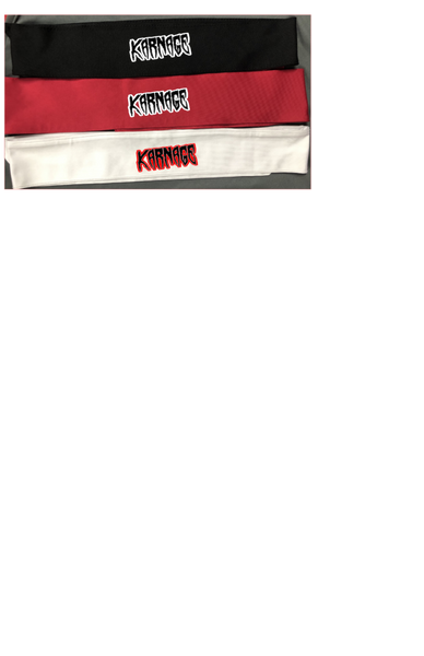 KARNAGE DRI FIT HEAD TIES W/ NUMBER