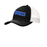 LADY DUKES PORT COMPAY TRUCKER SNAP BACK EMBROIDERED HAT MENS