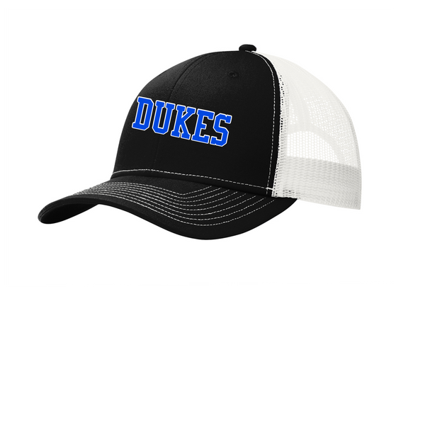 LADY DUKES PORT COMPAY TRUCKER SNAP BACK EMBROIDERED HAT MENS