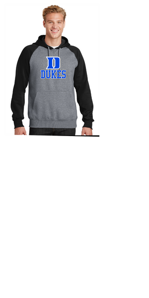LADY DUKES RAGLON HOODIE UNISEX