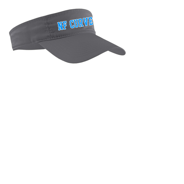 NORTH FLORIDA CURVE TEAM VISOR COTTON TWILL  EMBROIDERED