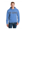 NORTH FLORIDA CURVE COLUMBIA BLUE UNISEX HOODIES