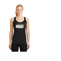 NORTH FLORIDA RAGE LADIES DRI FIT RACER BACK TANK