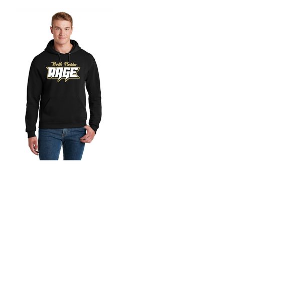 NORTH FLORIDA RAGE SOFTBALL HOODIE ADULT AND YOUTH