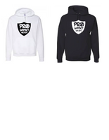 PRO IMPACT SOLID HOODIE SHIELD LOGO LS