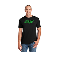 Savage 12u unisex cotton tee short sleeve black