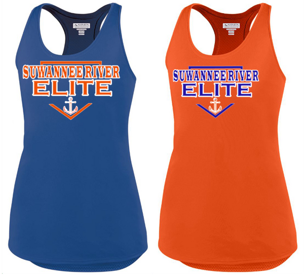 SUWANNEE RIVER ELITE AUGUSTA RACERBACK TANK