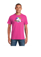 UNICORNS COTTON SHORT SLEEVE TEE ADULT AND YOUTH UNISEX FIT