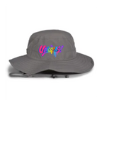 UNICORNS EMBROIDERED BUCKET HAT