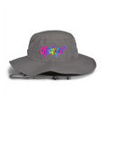 UNICORNS EMBROIDERED BUCKET HAT